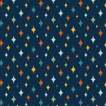 Roadside T115-013-774 Stars Navy by Vero for Tide + Loom