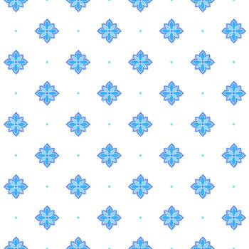 Aegean L86A Aegea Flower on Cream by Lewis & Irene