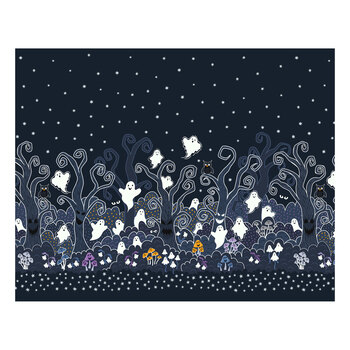 Haunted Hollow L109 Double Edge Border by Lewis & Irene