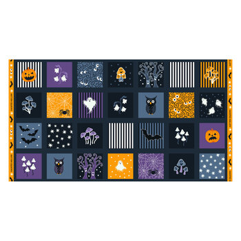 Haunted Hollow L110 5" Squares Panel by Lewis & Irene