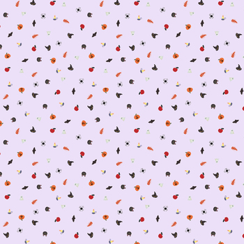 Happy Halloween WB105 Trick or Treat Stardust by Wee Blue Bell for Lewis & Irene