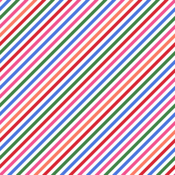 The Purrfect Christmas Chapter C161A Stripe Multi by Lewis & Irene