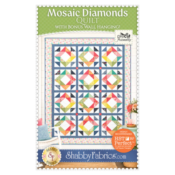 Mosaic Diamonds Quilt Pattern
