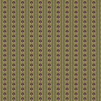 Amethyst Meadow R222172D Oval Stripe Multi by Paula Barnes for Marcus Fabrics