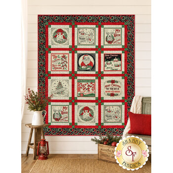  Holiday Cheer Panel Quilt Kit - RESERVE