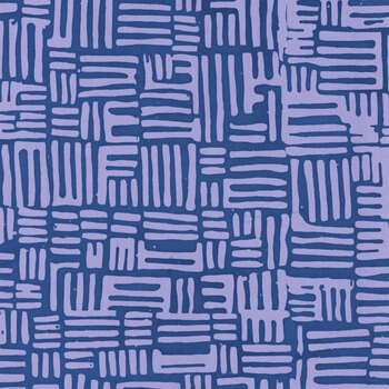 Moody Mod: Part 2 758Q-10 Layers Lupine by Marcia Derse for Anthology Fabrics