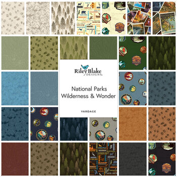 National Parks Wilderness & Wonder  Yardage by Anderson Design Group for Riley Blake Designs