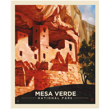 National Parks Wilderness & Wonder PD18110-PANEL Mesa Verde Poster Panel by Anderson Design Group for Riley Blake Designs