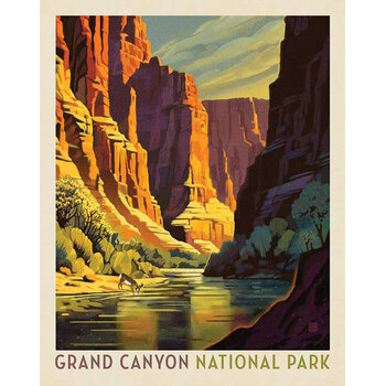 National Parks Wilderness & Wonder PD16131-PANEL Grand Canyon  Poster Panel by Anderson Design Group for Riley Blake Designs