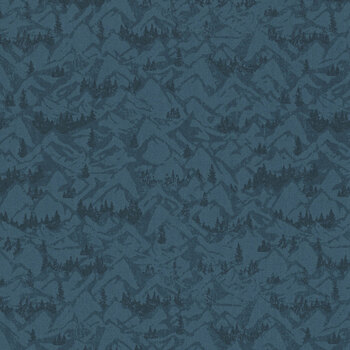 National Parks Wilderness & Wonder C13284-NAVY Word Print by Anderson Design Group for Riley Blake Designs