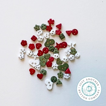 Jolly Holiday Sprinkle Mix - Just for Fun Button Pack