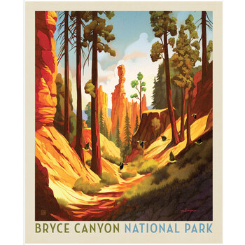 National Parks Wilderness & Wonder PD19144-PANEL Bryce Canyon Poster Panel by Anderson Design Group for Riley Blake Designs