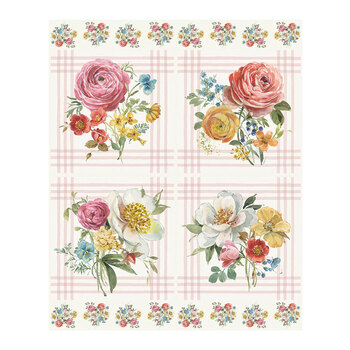Little Garden Path PD19138-PANEL Pillow Panel by Lisa Audit for Riley Blake Designs