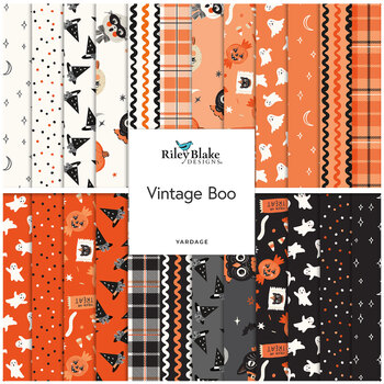 Vintage Boo  Yardage by My Mind's Eye for Riley Blake Designs