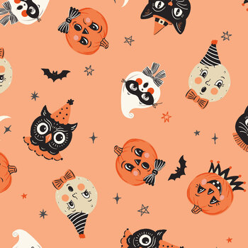 Vintage Boo C19260-MARMALADE Main by My Mind's Eye for Riley Blake Designs