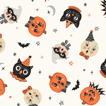 Vintage Boo C19260-VINTAGEWHITE Main by My Mind's Eye for Riley Blake Designs