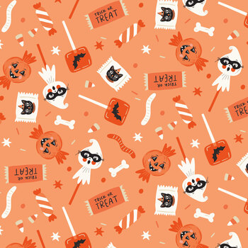 Vintage Boo C19261-MARMALADE Candy by My Mind's Eye for Riley Blake Designs