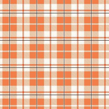 Vintage Boo C19265-PUMPKIN Plaid by My Mind's Eye for Riley Blake Designs