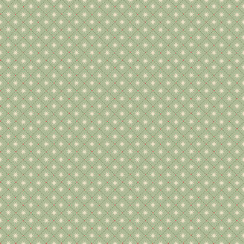 Peace on Earth C19197-LTGREEN Grid by Sandy Gervais for Riley Blake Designs