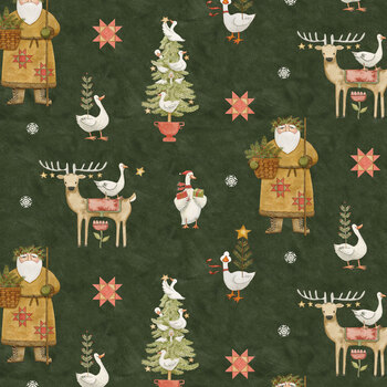 Waddle's Christmas C19290-TIMBERLINE Main by Teresa Kogut for Riley Blake Designs