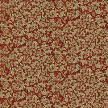 Waddle's Christmas C19295-DAHLIA Pine & Berries by Teresa Kogut for Riley Blake Designs
