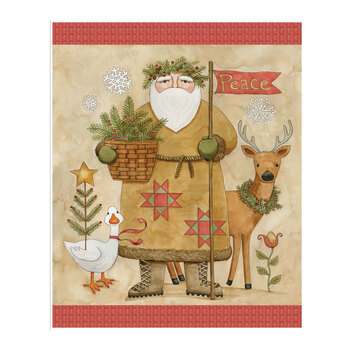 Waddle's Christmas P19299-PANEL by Teresa Kogut for Riley Blake Designs