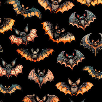 Jeepers Creepers 31014-J Bats by QT Fabrics