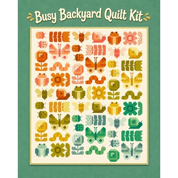  Busy Backyard Quilt Kit