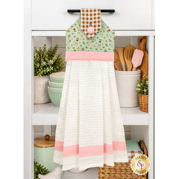  Hanging Towel Precut Kit - Cotton Nook - Mint