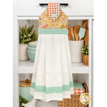  Hanging Towel Precut Kit - Cotton Nook - Sunshine