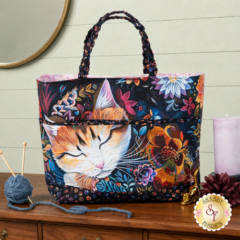 Playing with Panels Market Tote Kit - Calico Cat