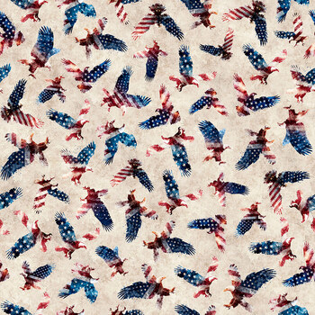 American Treasures 32638-E by Morris Creative Group for QT Fabrics