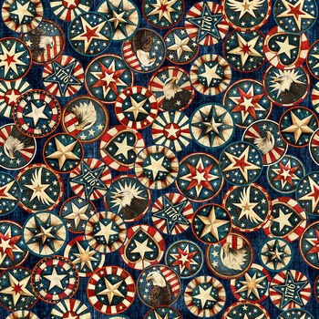American Treasures 32636-N by Morris Creative Group for QT Fabrics