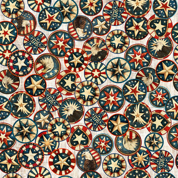 American Treasures 32636-E by Morris Creative Group for QT Fabrics