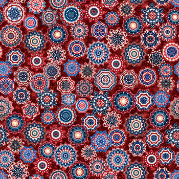 American Treasures 32639-R by Morris Creative Group for QT Fabrics