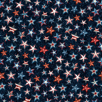 American Treasures 32640-N by Morris Creative Group for QT Fabrics