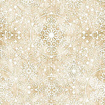 Highland Holiday 32804-E Snowflake Coordinate by Morris Creative Group for QT Fabrics