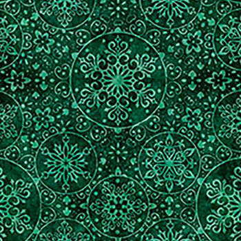 Highland Holiday 32804-Q Snowflake Coordinate by Morris Creative Group for QT Fabrics