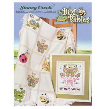 Bug Babies Afghan & Sampler Cross Stitch Pattern