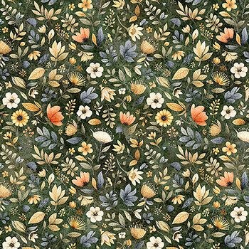 Wild at Heart 32670-F Floral by Morris Creative Group for QT Fabrics