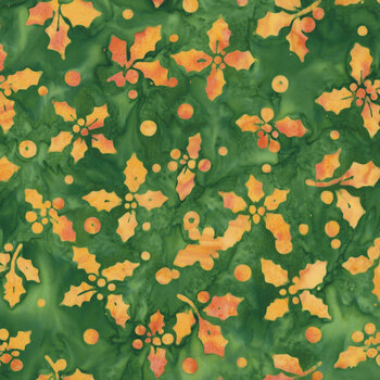 Tinsel Town B1079-GS Green/Yellow by Dan Morris for QT Fabrics