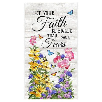 Faith PANELDG-CD3437 GREY Faith Panel  by Timeless Treasures Fabrics