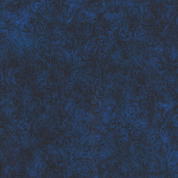 Festivus Blender 31157-N Navy by Dan Morris for QT Fabrics