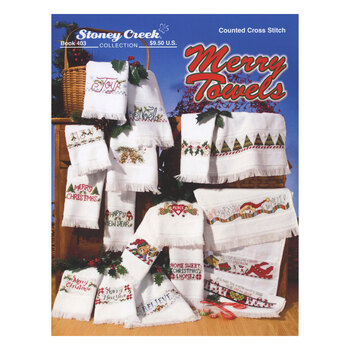 Merry Towels Cross Stitch Book