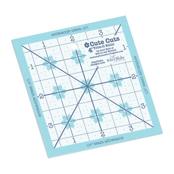 Lori Holt Cute Cuts Trim-It Ruler - 4" Square