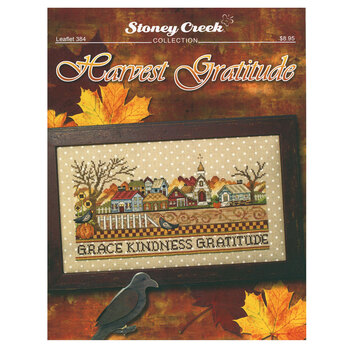 Harvest Gratitude Cross Stitch Pattern