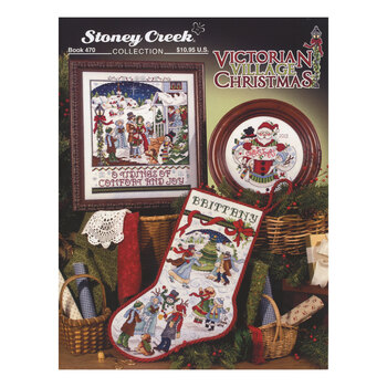 Victorian Village Christmas Cross Stitch Book