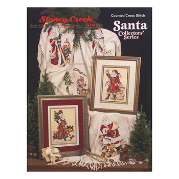Santa Collectors' Series Cross Stitch Book