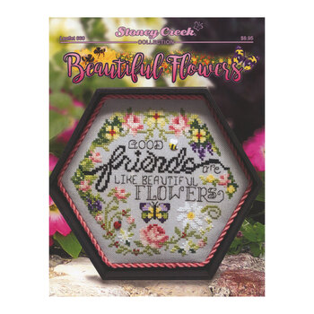 Beautiful Flowers Cross Stitch Pattern
