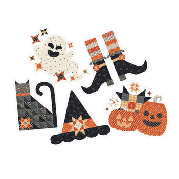 Lori Holt Pumpkin & Licorice Stick-ems